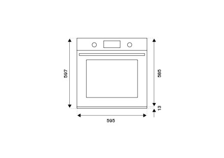 Встраиваемый электрический духовой шкаф Bertazzoni F609MODEKX Встраиваемый электрический духовой шкаф Bertazzoni F609MODEKX