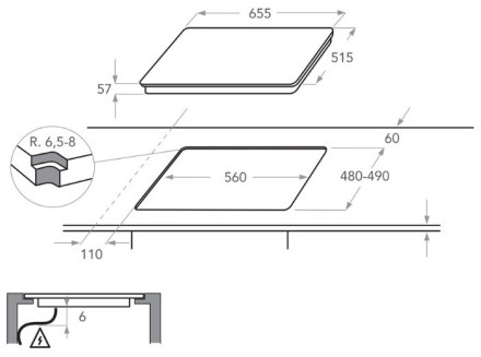 Индукционная варочная панель KitchenAid KHIAS 86500