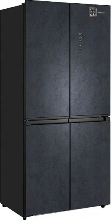 Холодильник WEISSGAUFF WCD 450 Rock Glass NoFrost Inverter Холодильник WEISSGAUFF WCD 450 Rock Glass NoFrost Inverter