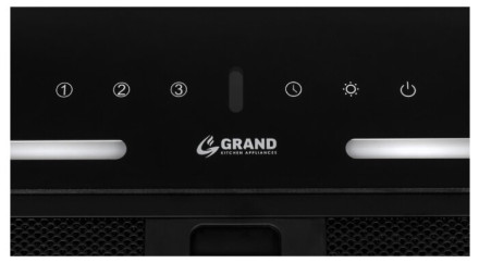Встраиваемая вытяжка GRAND Petra 60 черный Встраиваемая вытяжка GRAND Petra 60 черный
