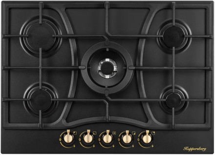 Встраиваемая газовая варочная панель Kuppersberg FS 703 B bronze Встраиваемая газовая варочная панель Kuppersberg FS 703 B bronze