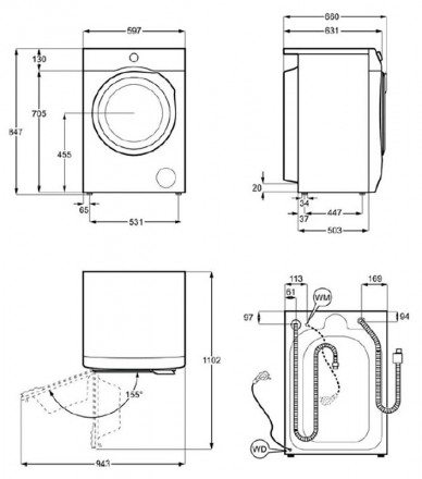 Стиральная машина с сушкой Electrolux EW8W4402QE Стиральная машина с сушкой Electrolux EW8W4402QE