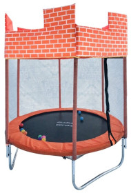 Каркасный батут BabyGrad Castle 6ft 183х183х200 см Каркасный батут BabyGrad Castle 6ft 183х183х200 см