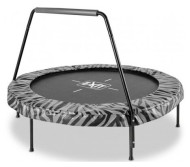Каркасный батут Exit Toys Тигги 140 с ручкой 140х140 см