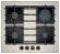 Газовая варочная панель Bosch PPP6B1B90R