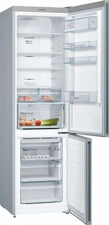 Холодильник Bosch KGN39ML3B серебристый