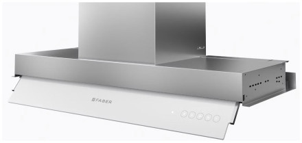 Вытяжка Faber IN-NOVA ZERO DRIP PLUS A75, нержавеющая сталь/белое стекло Вытяжка Faber IN-NOVA ZERO DRIP PLUS A75, нержавеющая сталь/белое стекло