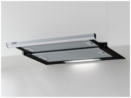 Вытяжка Krona Kamilla slim 600 black/inox (2 мотора) Вытяжка Krona Kamilla slim 600 black/inox (2 мотора)