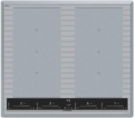 Встраиваемая индукционная варочная панель Maunfeld CVI594SF2MBL Lux