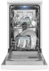 Посудомоечная машина Meferi MDW4562WH FS LIGHT