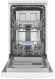 Посудомоечная машина Meferi MDW4562WH FS LIGHT