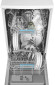 Посудомоечная машина Meferi MDW4562WH FS LIGHT