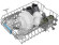 Посудомоечная машина Meferi MDW4562WH FS LIGHT