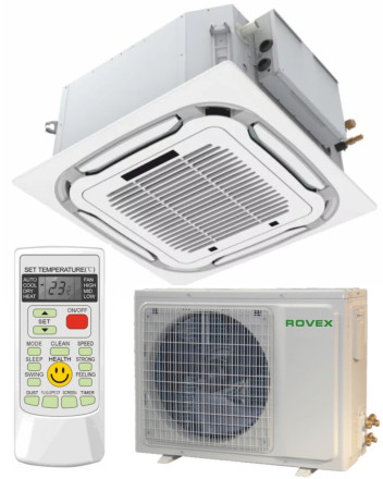 Сплит-система кассетного типа Rovex RB-18HR3/CCU-18HR3 Сплит-система кассетного типа Rovex RB-18HR3/CCU-18HR3