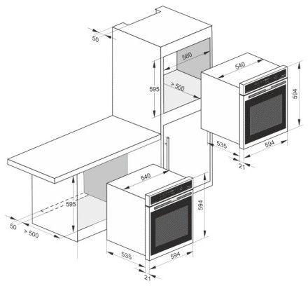 Духовой шкаф Kaiser EH 6963 N Titan Духовой шкаф Kaiser EH 6963 N Titan