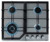 Газовая варочная панель AMIR DAIMOND 6040 W IX(GK) Газовая варочная панель AMIR DAIMOND 6040 W IX(GK)