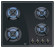 Газовая варочная панель TEKA WISH Total ER 60 4G AI AL CI AG-B (40260721)