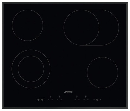 Электрическая варочная панель smeg SE364EMTB Электрическая варочная панель smeg SE364EMTB