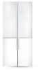 Холодильник Ginzzu NFK-510 White glass