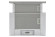 Встраиваемая вытяжка Krona Kamilla 450 inox