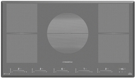 Встраиваемая индукционная варочная панель Maunfeld CVI905SFLGR Inverter