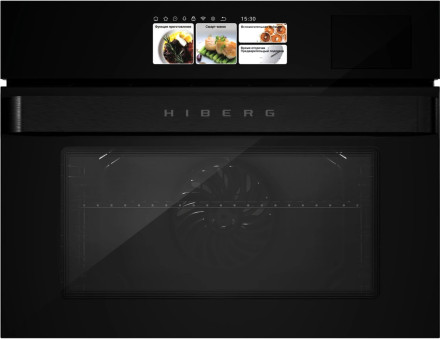 Электрический духовой шкаф Hiberg S-VM 5615 B i-SMART Электрический духовой шкаф Hiberg S-VM 5615 B i-SMART