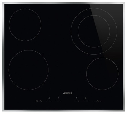 Электрическая варочная панель smeg SE364ETFX Электрическая варочная панель smeg SE364ETFX