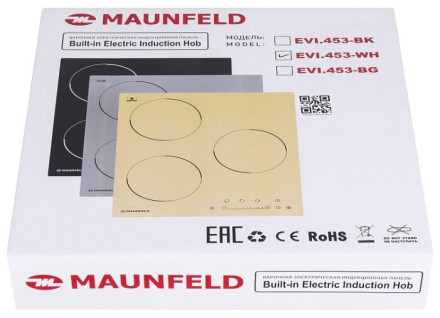Варочная панель MAUNFELD EVI.453-WH Варочная панель MAUNFELD EVI.453-WH