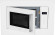 Встраиваемая микроволновая печь СВЧ Hiberg i-VM 6502 W, инверторная