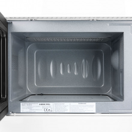 Встраиваемая микроволновая печь СВЧ Hiberg i-VM 6502 W, инверторная