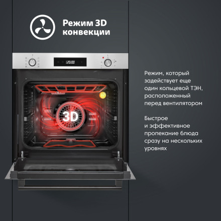 Электрический духовой шкаф Simfer B6EM69070 Электрический духовой шкаф Simfer B6EM69070