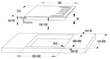 Варочная панель Gorenje G 8651 CLB Варочная панель Gorenje G 8651 CLB