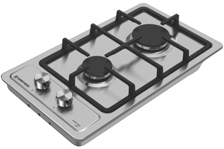 Газовая варочная панель Meferi MGH302IX LIGHT Газовая варочная панель Meferi MGH302IX LIGHT