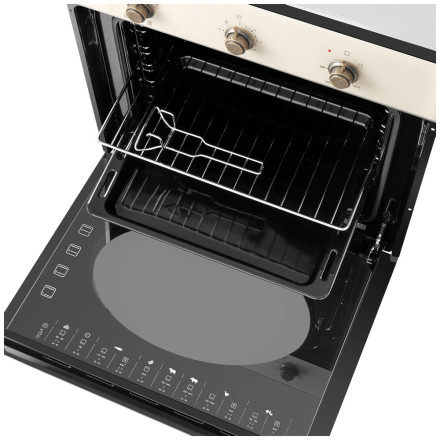 Газовый духовой шкаф Maunfeld EOGC604RIB.MT Slim