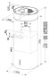 Каминная вытяжка Faber CYLINDRA ISOLA PLUS CONCRETE A37