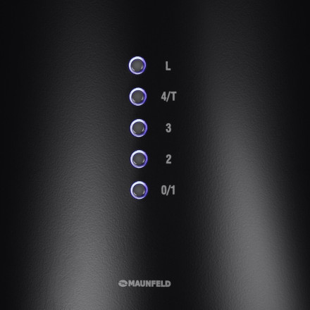 Каминная вытяжка Maunfeld Lee Wall C 39 черный Каминная вытяжка Maunfeld Lee Wall C 39 черный