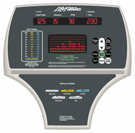 Велоэргометр Life Fitness 90R Велоэргометр Life Fitness 90R