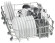 Посудомоечная машина Bosch SPV45DX60R Посудомоечная машина Bosch SPV45DX60R