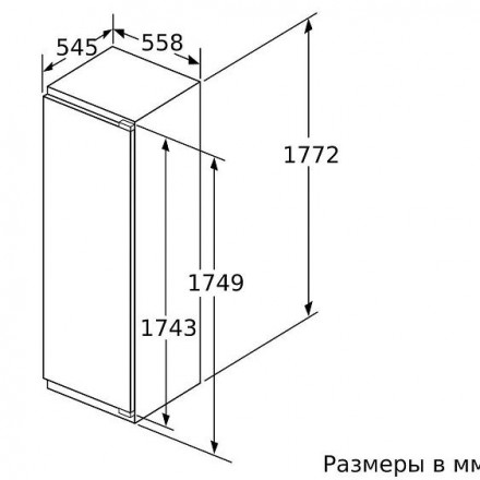 Морозильник NEFF GI7813CF0R Морозильник NEFF GI7813CF0R