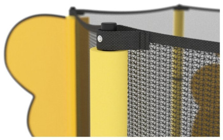 Каркасный батут Unix Line 4.6ft Bee 140х140х162 см Каркасный батут Unix Line 4.6ft Bee 140х140х162 см