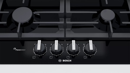 Встраиваемая газовая варочная панель Bosch PCP6A6B90R Встраиваемая газовая варочная панель Bosch PCP6A6B90R