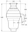 Бытовой измельчитель Bone Crusher BC 1000
