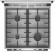 Комбинированная плита Gorenje GKS6C72XF Комбинированная плита Gorenje GKS6C72XF