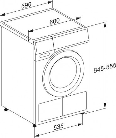 Сушильная машина MIELE TEC645WP Сушильная машина MIELE TEC645WP