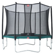 Каркасный батут Berg Favorit + Safety Net Comfort 380 380х380х270 см