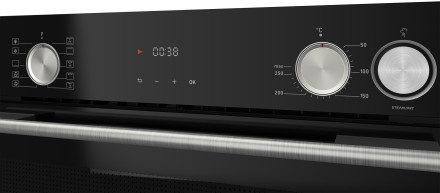 Встраиваемый электрический духовой шкаф Krona Nebula steam 60 BL Встраиваемый электрический духовой шкаф Krona Nebula steam 60 BL