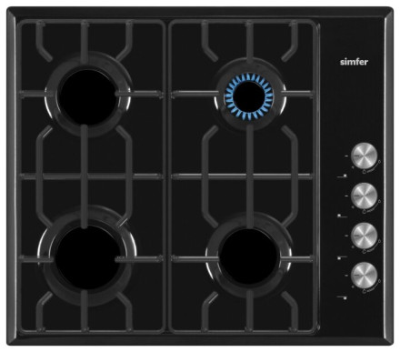Газовая варочная панель Simfer H60Q40B471 Газовая варочная панель Simfer H60Q40B471