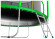 Каркасный батут EVO Jump 12FT Cosmo 366х366х265 см