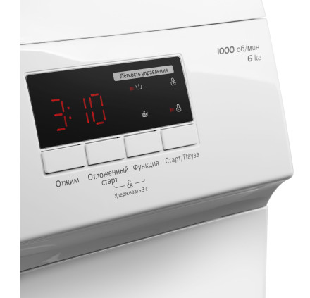 Стиральная машина Maunfeld MFWM106WH05 Стиральная машина Maunfeld MFWM106WH05