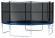 Каркасный батут Hegen External 14ft 427х427х260 см